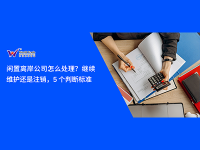闲置离岸公司怎么处理？继续维护还是注销，5 个判断标准