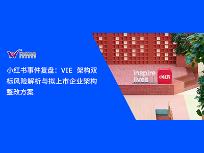 小红书IPO事件复盘：VIE 架构双标风险解析与拟上市企业架构合规方案