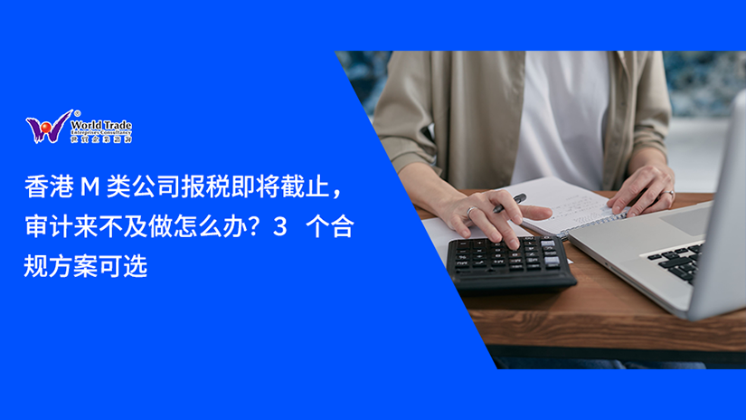 香港 M 类公司报税即将截止,审计来不及做怎么办?3 个合规方案可选